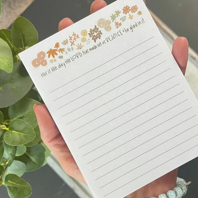 Christian Notepad Sermon Notes