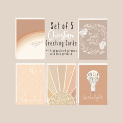 Christian Greeting Card Set