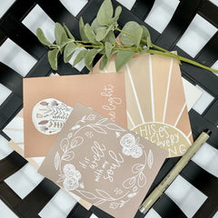 Christian Greeting Card Set