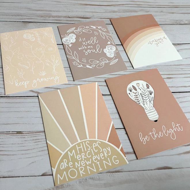 Christian Greeting Card Set