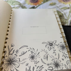 12-Month Undated Planner: Spiral, Matthew 11:28 Come to Me, Sand Color