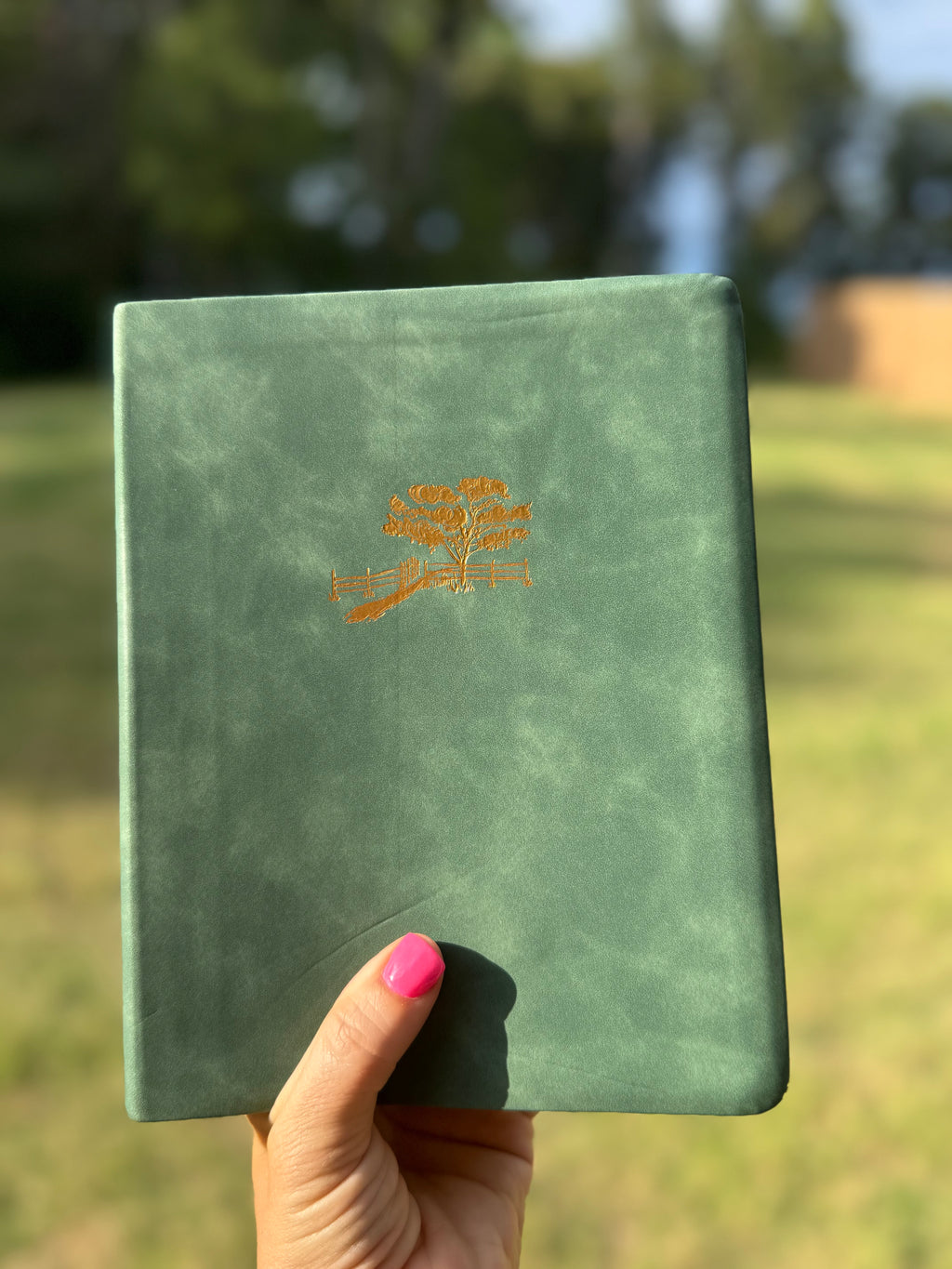 NLT Notetaking Bible : Journaling Bible, Green with Gold Foil