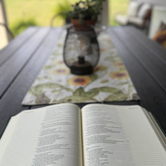 NLT Notetaking Bible : Journaling Bible, Green with Gold Foil