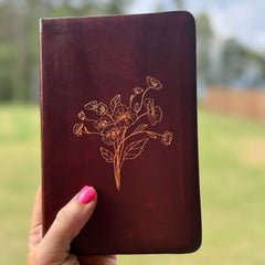 NLT Compact Bible: Brown with Gold Foil, Pocket Bible