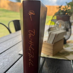 NLT Compact Bible: Brown with Gold Foil, Pocket Bible