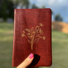 NLT Compact Bible: Brown with Gold Foil, Pocket Bible
