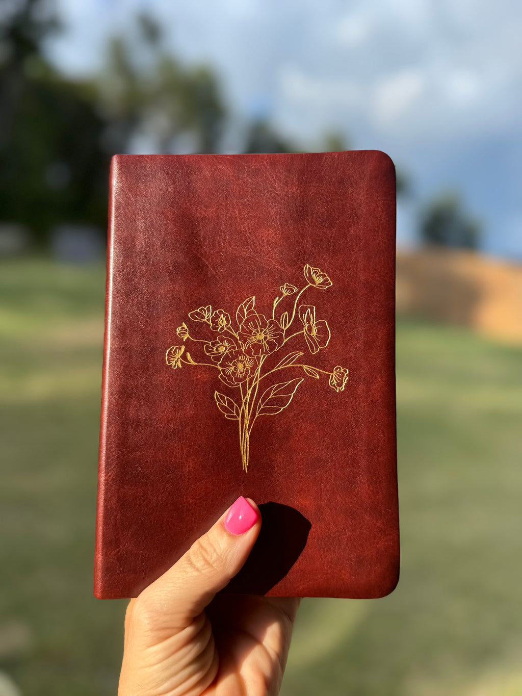 NLT Compact Bible: Brown with Gold Foil, Pocket Bible