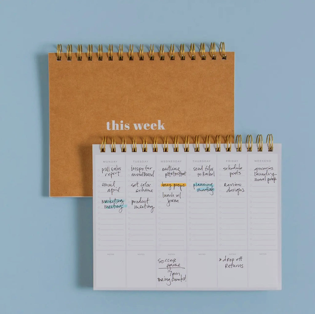 Faith-Filled Weekly Planner – 7x9 Spiral Christian Planner | The Scripture Store