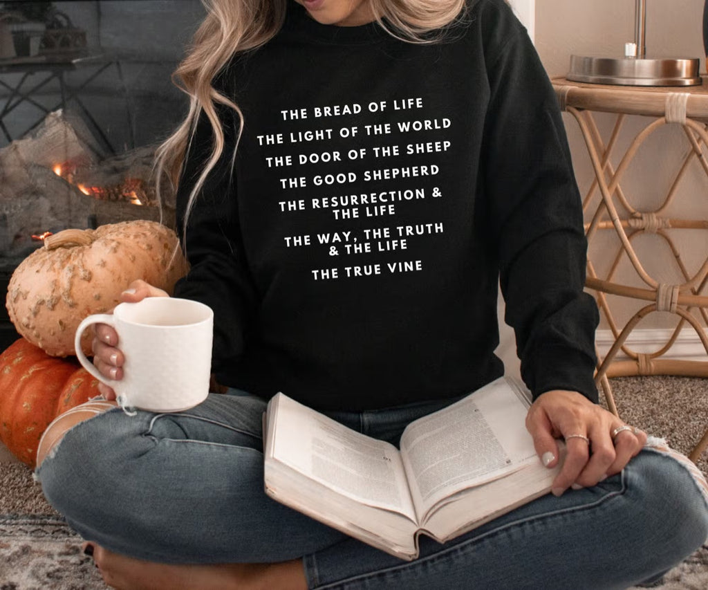 I AM Statements Sweatshirt - Faith based sweatshirt, Women's Christian Apparel