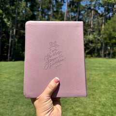 Mauves Floral CSB Notetaking Bible | John 15:5