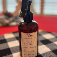 Fall Festival Room & Linen Spray – Warm Autumn Spice & Cozy Home Fragrance | Non-Toxic, Seasonal Scent for Men & Women