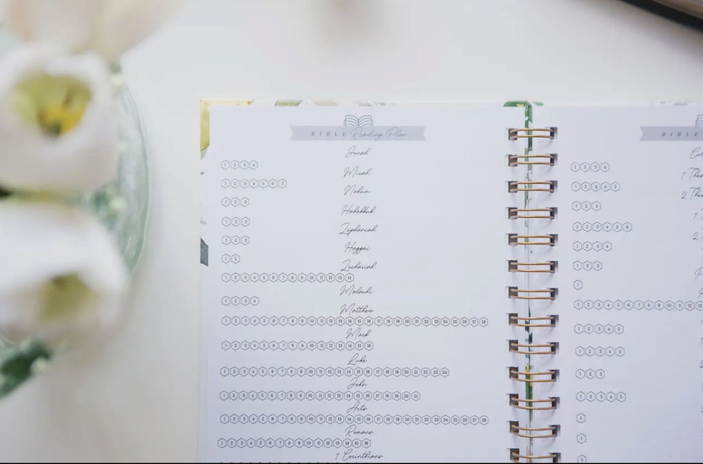 Behold: Captivated by His Word – Pink Floral Bible Study Journal | Christian Journal for Men & Women, Prayer, Reflection & Daily Scripture Study