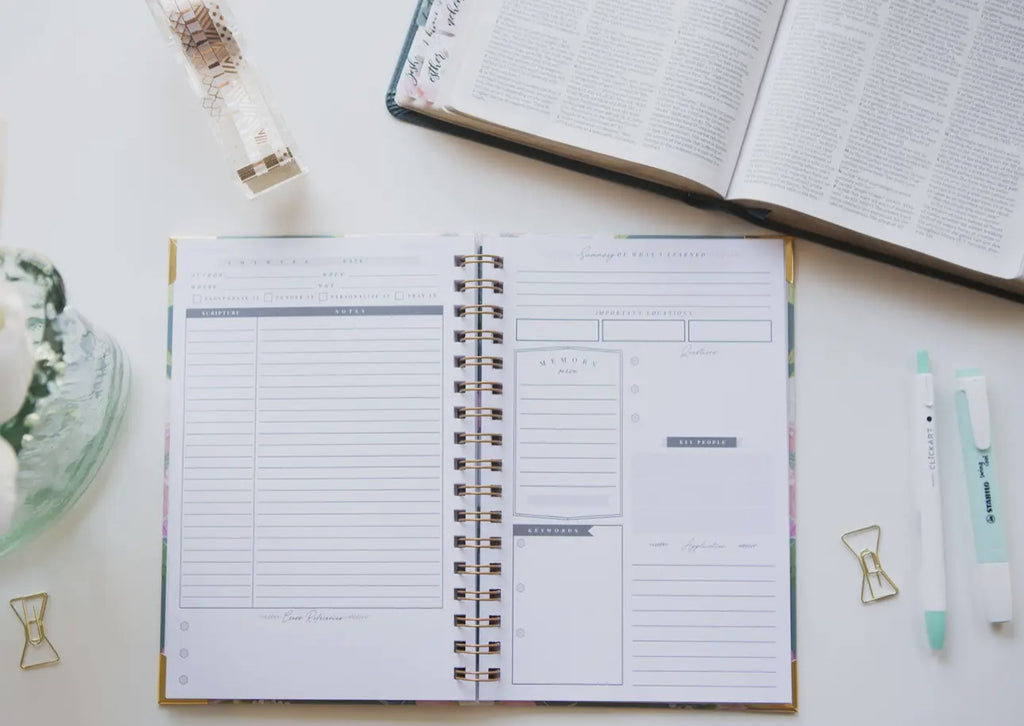 Behold: Captivated by His Word – Bible Study Journal | Christian Journal for Men & Women, Prayer, Reflection & Daily Scripture Study