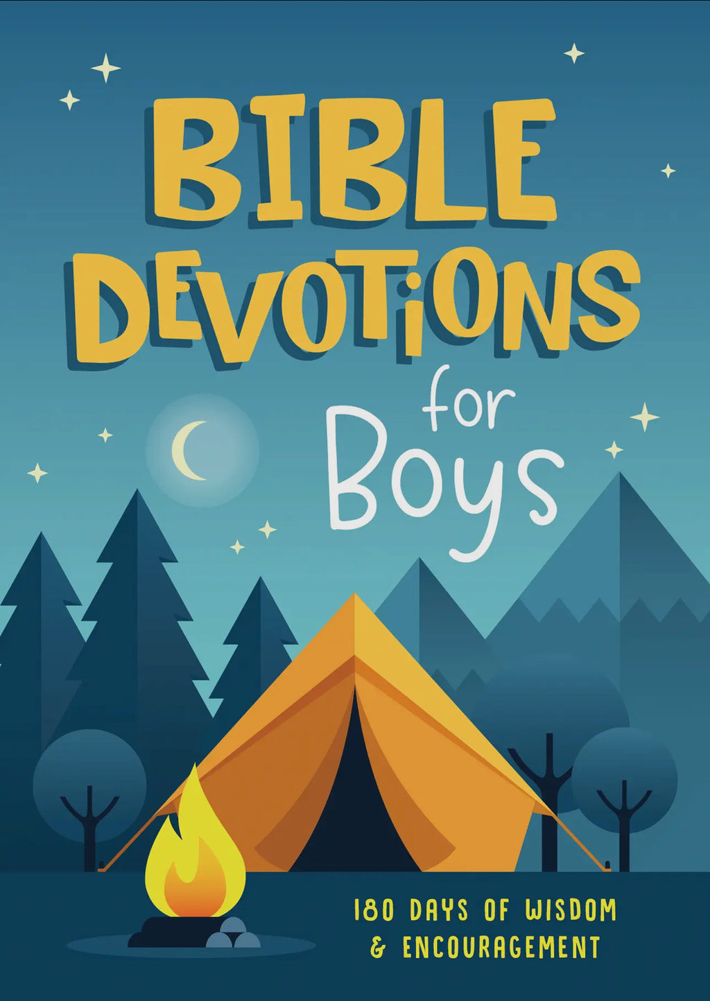 Bible Devotions for Boys – 180 Days of Wisdom, Encouragement & Faith | Christian Devotional Book for Kids