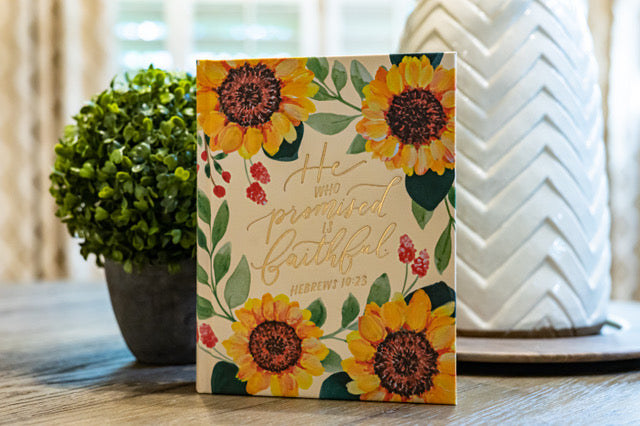 CSB Note-taking Bible: Sunflower Bible